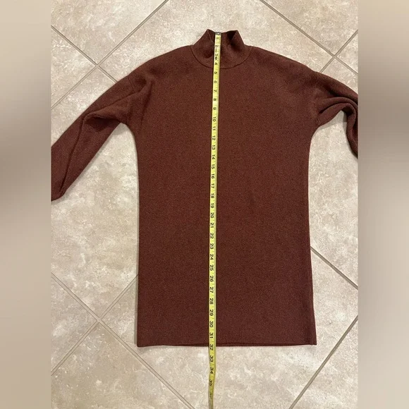 Abercrombie & Fitch Women’s Mock Neck Sweater Brown Dress Size XSP - Picture 7 of 7